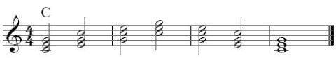 C chord